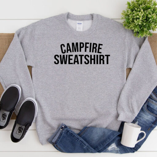 Campfire Sweatshirt, Outdoor Sweatshirt, Unisex Sweatshirt, Graphic Sweatshirt, Camping