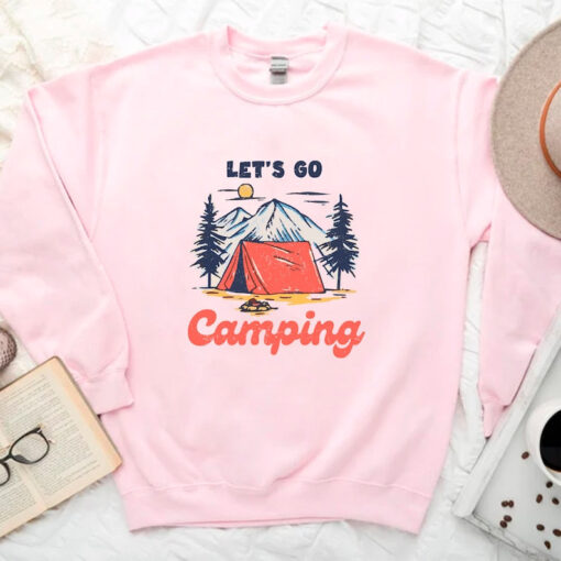 Camping Sweatshirt, Outdoor Sweatshirt, Unisex Sweatshirt, Graphic Sweatshirt, Camping, Bonfire Sweatshirt