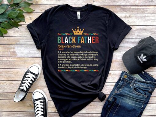 Dope Black Family Shirt, Black Father Shirt, King Dad Shirt, Cool Father Shirt, Black Dad Shirt, King Dad Shirt