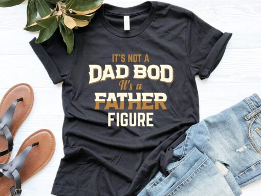 It's Not A Dad Bod It's A Father Figure Shirt, Funny Dad Shirt, Father's Day Shirt, Husband Gift, Sarcastic Dad T-Shirt