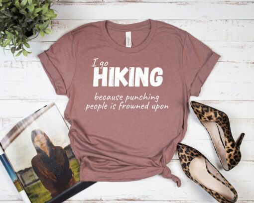 Hiking Shirt For Friends, Hike Shirt, Women Men Outdoorsy Couples Gifts, Outdoors Shirt