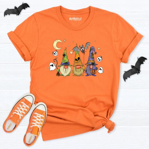 Halloween Gnomes T-Shirt, Halloween Shirt, Halloween Funny Shirt, Halloween Gnome Tee, Kids Halloween