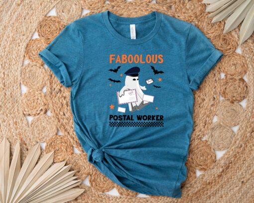 Postal Worker Shirt, Postal Worker Halloween Shirt, Halloween Shirt, Halloween Matching Shirts, Faboolous Shirt