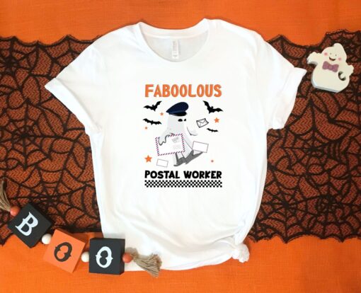 Postal Worker Shirt, Postal Worker Halloween Shirt, Halloween Shirt, Halloween Matching Shirts, Faboolous Shirt