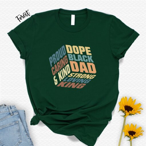 Dope Black Family Shirt, Dope Black Dad Shirt,Black Lives Matter Shirt,African American Dad Tshirt,Black Freedom