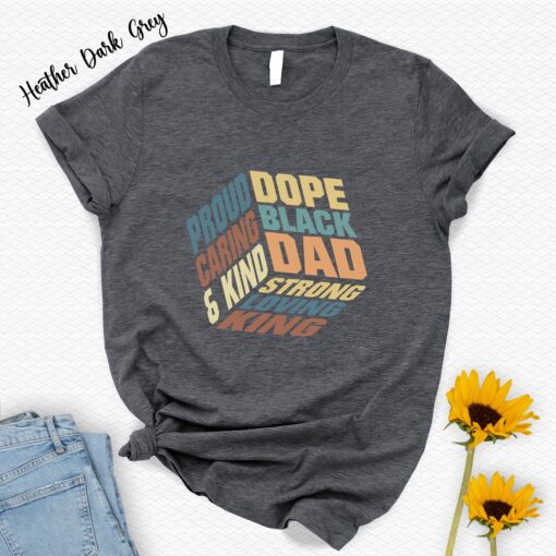 Dope Black Family Shirt, Dope Black Dad Shirt,Black Lives Matter Shirt,African American Dad Tshirt,Black Freedom