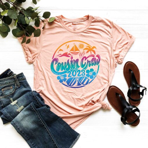 Cousin Crew 2023 Shirt – Family Vacation T-shirt - Family Matching Gift