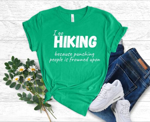 Hiking Shirt For Friends, Hike Shirt, Women Men Outdoorsy Couples Gifts, Outdoors Shirt