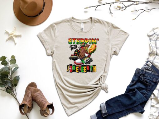 Steppin' Into Juneteenth Shirt, Freeish Shirt, Black History Shirt