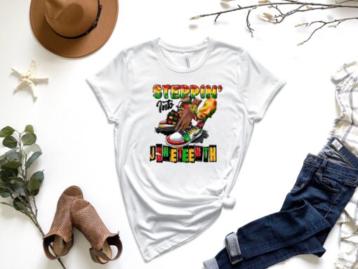 Steppin' Into Juneteenth Shirt, Freeish Shirt, Black History Shirt