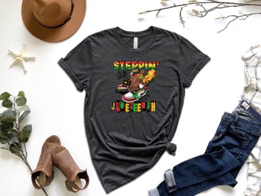 Steppin' Into Juneteenth Shirt, Freeish Shirt, Black History Shirt