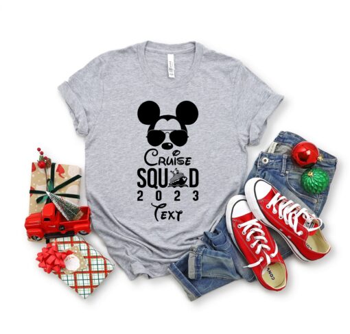 Cruise Squad 2023, Disney Cruise Squad 2023 Shirt,Mickey Minnie Cruise Shirt,Custom Disney Cruise Shirt