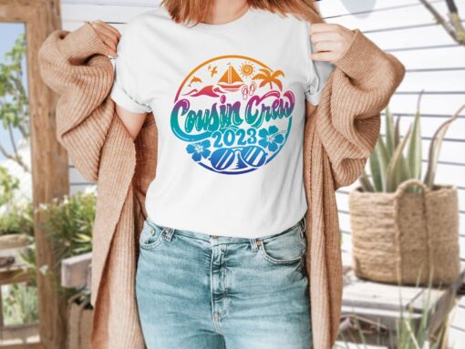 Cousin Crew 2023 Shirt – Family Vacation T-shirt - Family Matching Gift