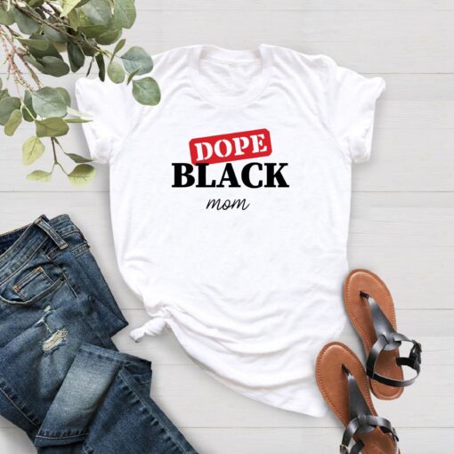 Dope Black Family Shirt, Dope Black Dad Shirt,Black Family Matching Shirts,Dope Black Mom Tee,Gift For Black Fathers