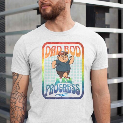 It's Not A Dad Bod It's A Father Figure, Dad Bod In Progress Shirt Dad Bod In Progress Shirt, New Dad Shirt