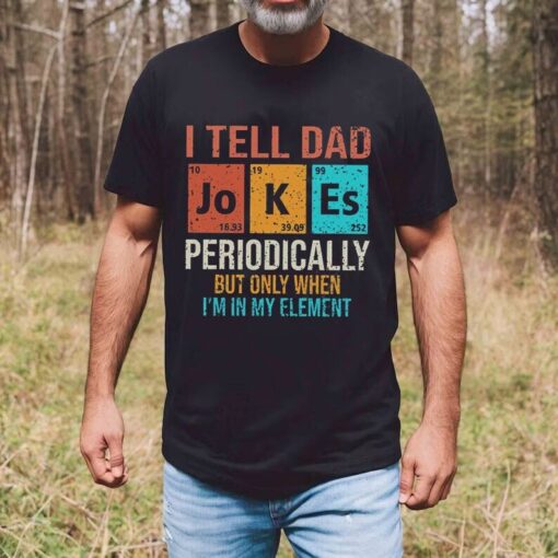 I Keep All My Dad Jokes In A Dad-a-base Shirt, New Dad T-Shirt, Fathers Day Gifts, Best Dad Ever Tee, Gift for Dad