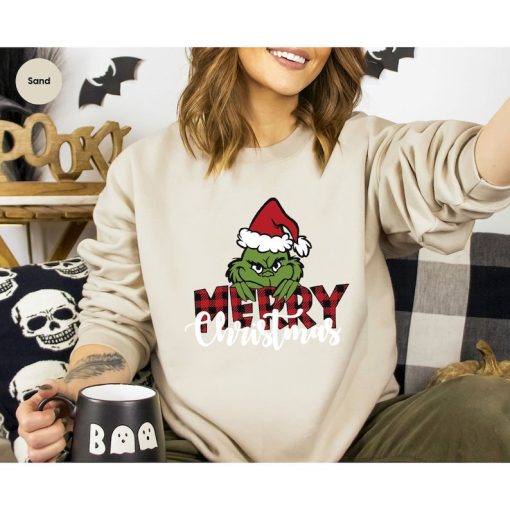 Grinchmas Sweatshirt, Christmas Grinch Sweatshirt