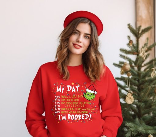 My Day I'm Booked Sweatshirt | Cozy Apparel for Book Lovers