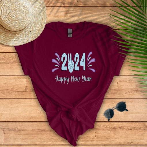 2024 Happy New Year T-Shirt , Peace Shirt, New Year tshirt