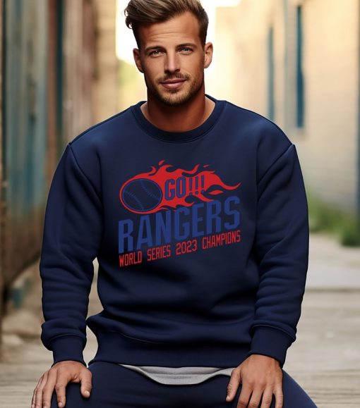 Texas Rangers Baseball Sweatshirt