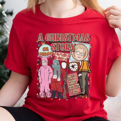 A Christmas Story Ralphie tShirt, Christmas Story tshirt