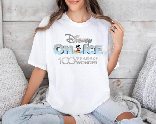 Disney On Ice 100 Year Shirt, Mickey On Ice Shirt