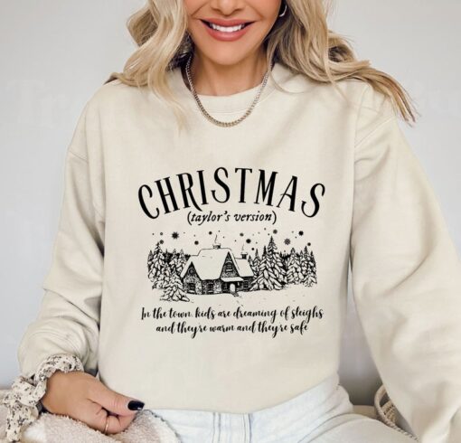 Christmas Taylor Sweatshirt, Swiftie Christmas Sweatshir