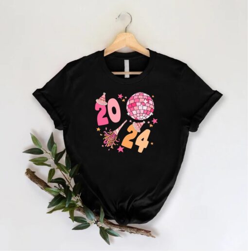 Happy New Year 2024 Shirt,Twenty Four Happy New Year Tee