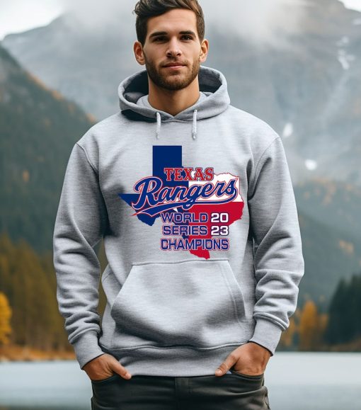 USA Map Rangers Jersey,World Series Champions 2023 Crewneck Sweatshirt