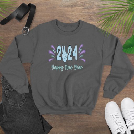 2024 Happy New Year Sweatshirt , Peace Shirt, New Year Sweatshirt