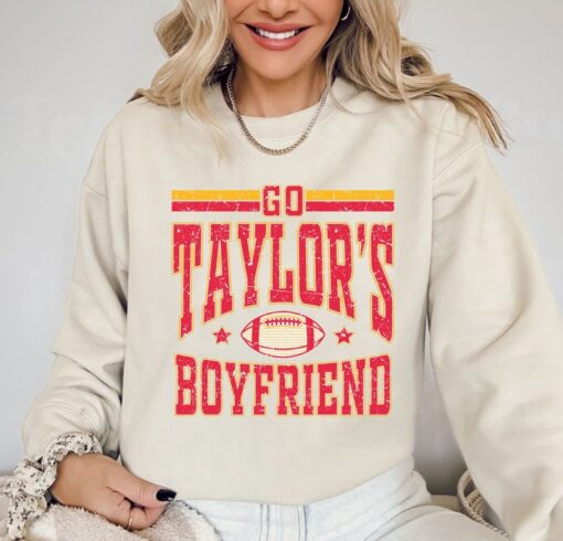 Go Taylor's Boyfriend Sweatshirt, Travis and Taylor