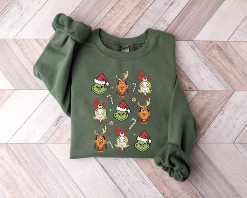 Grinch Christmas Sweatshirt, Grinch Sweatshirt