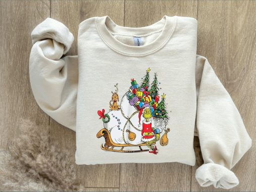 Christmas Grinch Funny Sweatshirt