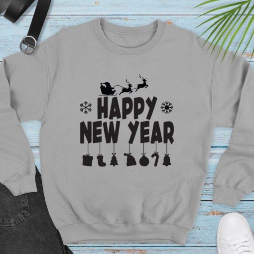 Happy New Year Sweatshirt, New Year 2024 Sweatshirt