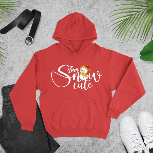 I'm Snow Cute Hoodie, Christmas Snowman Tee, Cute Winter Girls Hoodie