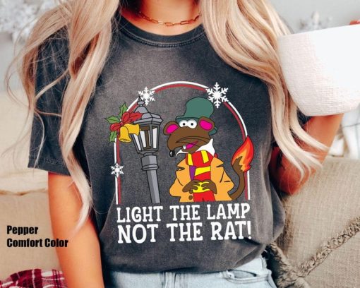 Retro Rizzo The Rat Light The Lamp Not The Rat Comfort Color Shirt