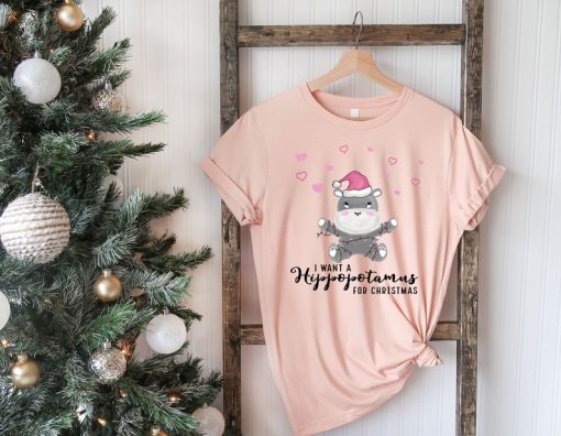 I Want A Hippopotamus For Christmas Sweatshirt,Christmas Hippopotamus Shirt