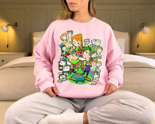 Phineas And Ferb Squad Sweatshirt