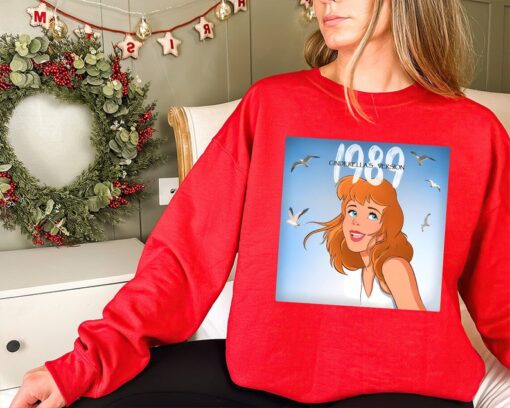 Cinderella Swiftie 1989 Sweatshirt, Disney Swiftie Sweatshirt