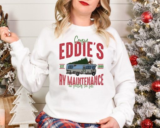 Cousin Eddie's RV Maintenance EST 1989 Sweatshirt, National Lampoon's Christmas Vacation Sweatshirt