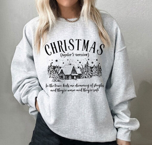 Christmas Taylor Sweatshirt, Swiftie Christmas Sweatshir