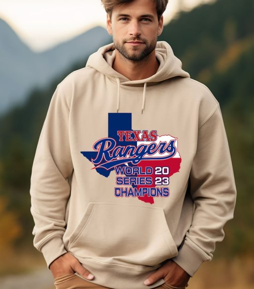 USA Map Rangers Jersey,World Series Champions 2023 Crewneck Sweatshirt