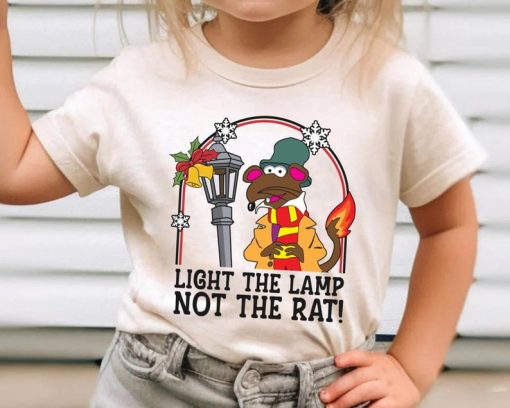 Retro Rizzo The Rat Light The Lamp Not The Rat Comfort Color Shirt