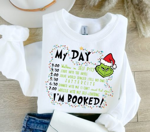 My Day I'm Booked Sweatshirt | Cozy Apparel for Book Lovers