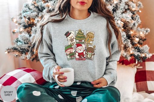 Tarot Card Christmas Sweatshirt, Retro Tarot Christmas Sweatshirt