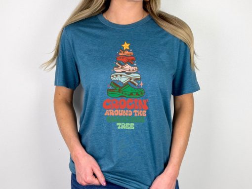 Crocin Around the Christmas Tree Shirt, Christmas Tree Gift Shirt