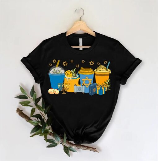 Hanukkah Coffee Shirt,Hanukkah ShirtCoffee Lover Shirt