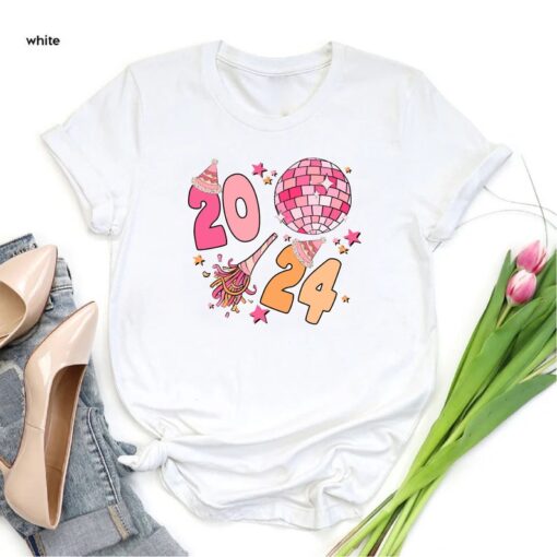 Happy New Year 2024 Shirt,Twenty Four Happy New Year Tee