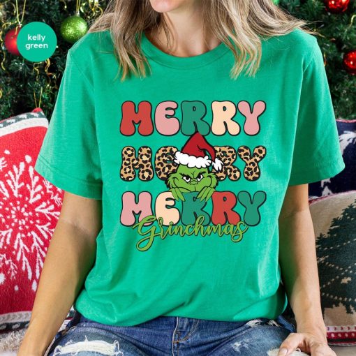 Christmas Grinch Shirt, Merry Christmas tshirt