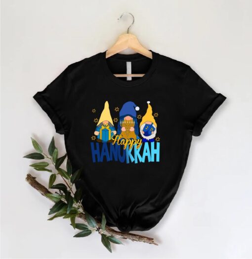 Gnomes Happy Hanukkah Shirts,Jewish Gift Shirt